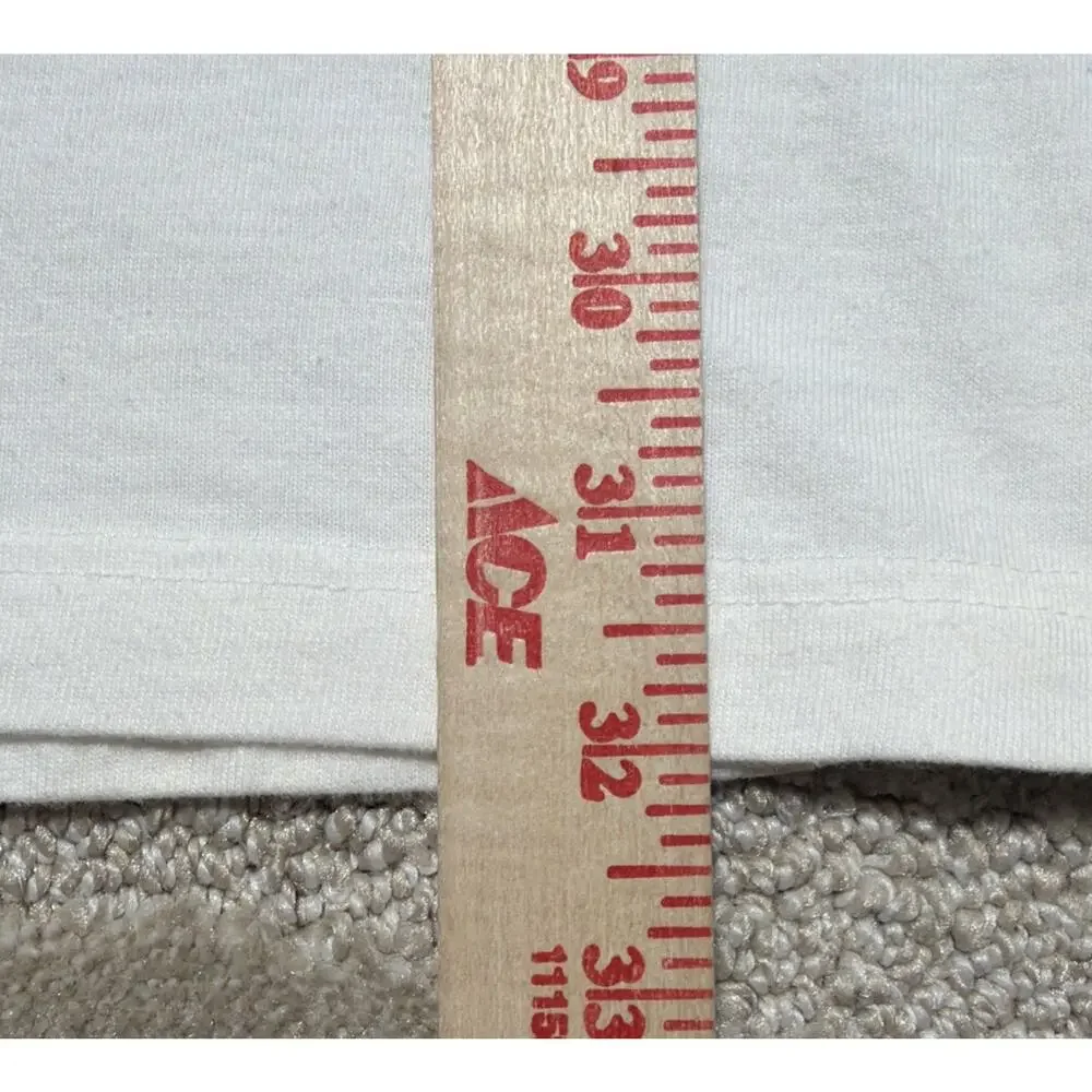 Vintage Polo Ralph Lauren Men's XXL Jersey Long-Sleeve T-Shirt in White